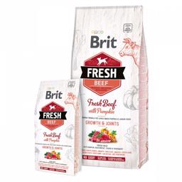 Hundmat BRIT Fresh Growth & Joints Nötkött med pumpa